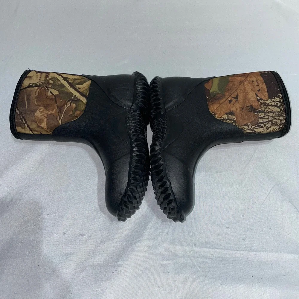 Arctic Shield Litter Kids Camo Neoprene Rubber Outdoor Boots Black‎ Size 13